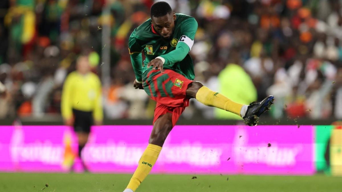 Cameroon forward Karl Toko Ekambi